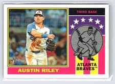 2025 Topps Heritage 1976 Player Icons Austin Riley #76PI-6