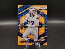 Josh Allen 2025 Panini Mosaic Epic Performers card
