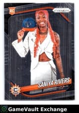 2025 Panini Prizm WNBA Base Set Saniya Rivers #150 card