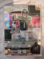 Ahmad 'Sauce' Gardner 2022 Panini Donruss The Rookies card