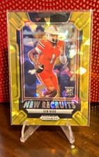 2025 Panini Prizm Draft Picks New Recruits Cam Ward #16 card