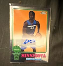 2024-25 Topps Chrome 1973 Topps Autographs Leonard Miller #73TA-LM card