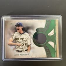 2026 Topps Tier One Rookie Relics Jacob Misiorowski #RR-JM card