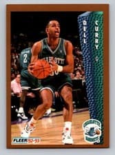 Dell Curry 1992-93 Fleer Base Set card