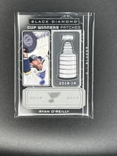 Ryan O'Reilly 2021 Upper Deck Black Diamond Cup Winners card