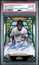 Nick Kurtz 2024 Bowman Draft Class of 2024 Autograph card