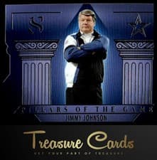 2025 Panini Silhouette Pillars of the Game Jimmy Johnson #36 card