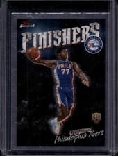 2025-26 Finest Finishers VJ Edgecombe #FI-10 card