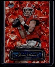 2025 Bowman University Chrome Sapphire Sapphire Selections Gunner Stockton #SS-14 card