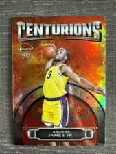 2024-25 Finest Centurions Bronny James Jr. #C-20 card