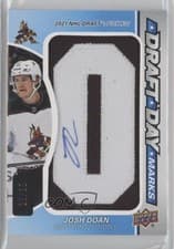 2024-25 SP Game Used Draft Day Marks Josh Doan #DDM-JD card
