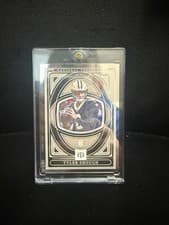 2025 Panini National Treasures Treasure Hunt Silver Tyler Shough #8 card