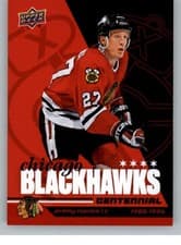 2025-26 Upper Deck Chicago Blackhawks Centennial Box Jeremy Roenick #86 card