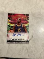 2024-25 Topps Inception Memory Lane Marks Latrell Sprewell #MLM-LS card