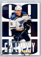 2025-26 SkyBox Metal Universe Championship Galaxy Colton Parayko #CG-22 card