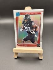 Breece Hall 2022 Panini Chronicles Draft Picks Donruss Optic Rated Rookie card