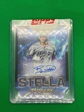 2025 Topps Cosmic Chrome Stella Nova Autographs Bobby Witt Jr. #SNA-BW card
