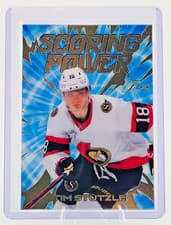 2025-26 Flair Scoring Power Autographs Tim Stutzle #SP-7 card
