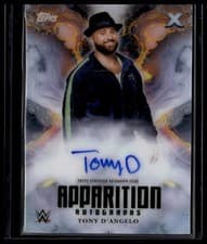 2025 Topps Exalted WWE Wrestling Apparition Autographs Tony D'Angelo #APA-TDA card