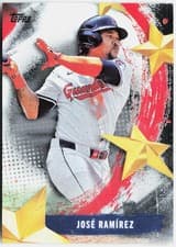 2025 Topps Stars of MLB Jose Ramirez #SMLB-20 card