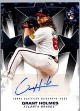 2025 Topps Baseball Stars Autographs Grant Holmes #BSA2-GH card