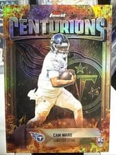 2025 Finest Centurions Cam Ward #C-14 card