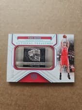 2024-25 Panini National Treasures Silver HOF Logo Yao Ming #6 card
