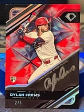 2025 Topps Diamond Icons Black PolychromatINK Autographs Dylan Crews #BPA-DC card