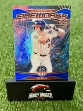 2026 Panini Stars & Stripes Prizm Fireworks Ace Reese #7 card
