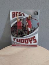 Baker Mayfield / Mike Evans 2024 Clearly Donruss Best Tuddys card