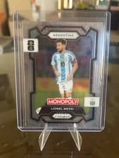 Lionel Messi 2026 Panini Prizm Monopoly FIFA World Cup card