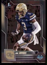 2025 Bowman University Chrome Base Set Eric Rivers #86 card