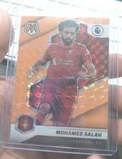 Mohamed Salah 2021 Panini Mosaic Premier League card