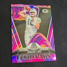 2025 Panini Mosaic Visionary Jordan Love #10 card