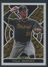 Paul Skenes 2025 Topps Update Black Gold card