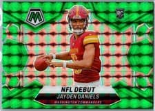 Jayden Daniels 2024 Panini Mosaic card