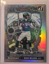Zach Wilson 2021 Panini Donruss Optic Downtown card