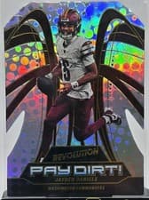 2025 Panini Revolution Pay Dirt! Jayden Daniels #12 card
