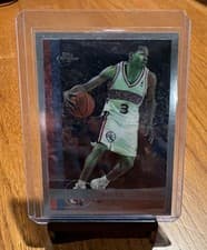 Allen Iverson 1997 Topps Chrome card