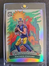 2025 Donruss Optic Downtown Matthew Stafford #6 card