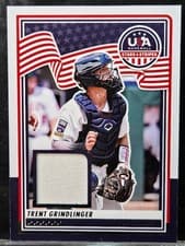 2025 Panini Stars & Stripes USA Materials Trent Grindlinger #USA-TG card