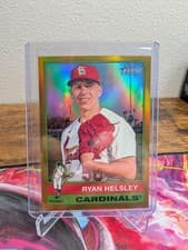 Ryan Helsley 2025 Topps Heritage card