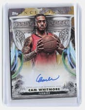 2024-25 Topps Inception Grail Chasing Signatures Cam Whitmore #GCS-CW card