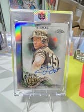 Frank Thomas 2021 Topps Allen & Ginter Chrome Autographs card