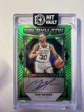 2024-25 Panini Obsidian Galaxy Ink Sam Hauser #GI-SAM card
