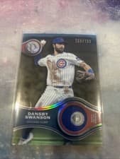 2025 Topps Tribute Stamp Of Approval Dansby Swanson #SOA-DS card