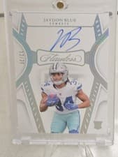 2025 Panini Flawless Rookie Debut Signatures Jaydon Blue #20 card