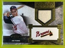 2025 Topps Tier One Top Shelf Relics Joe Torre #TSR-JT