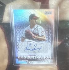 2025 Stadium Club Concentration Autographs Greg Maddux #TVA-GM card