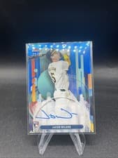 Jacob Wilson 2025 Topps Finest Autograph card
